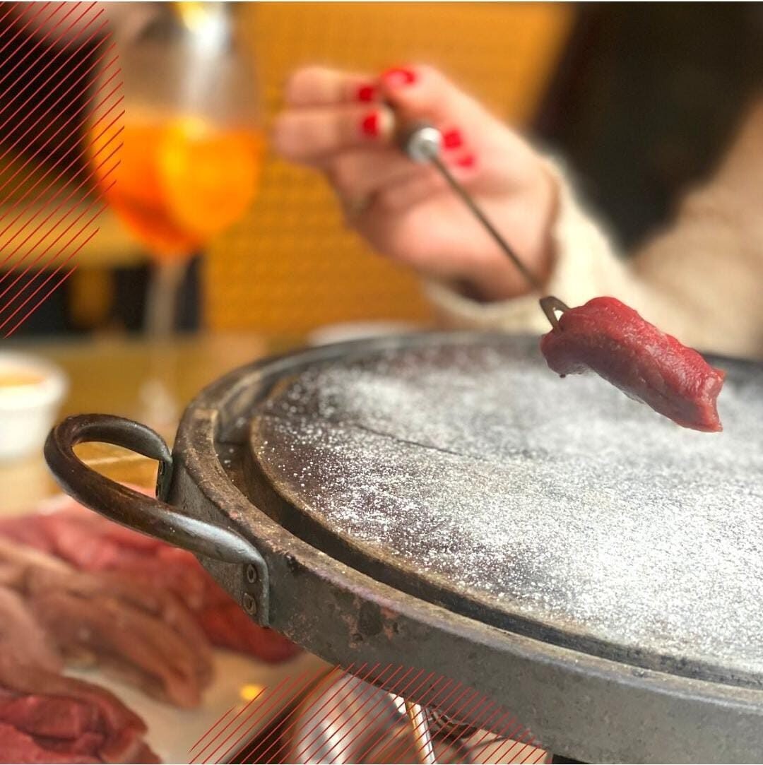 Sequencia de Fondue Tradicional e La Gare! Fondue todo o dia o dia todo! Uma experiência incrível!