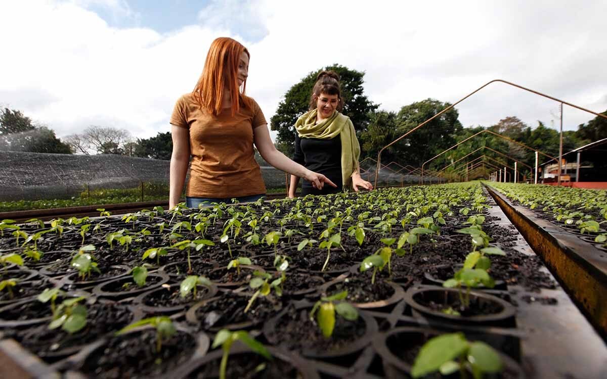Ingresso para o refúgio biológico da Itaipu binacional.