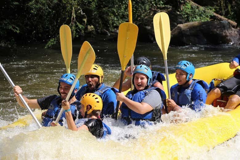 Emoção na Miniexpedição de Rafting em Três Coroas!