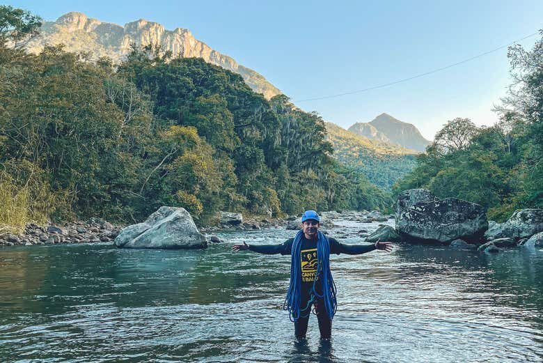 Rapel em Cachoeiras de Praia Grande!