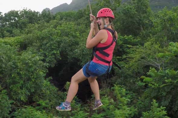 Voe sobre os cânions: Tirolesa em Praia Grande!